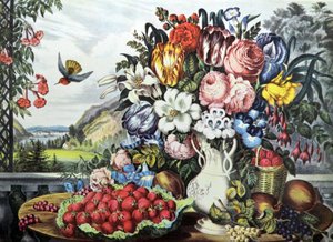 Landscape, Fruit and Flowers